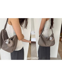 Korean APM Collection BUCKS&LEATHER Leather Bag - 2 ways strap (Preorder)