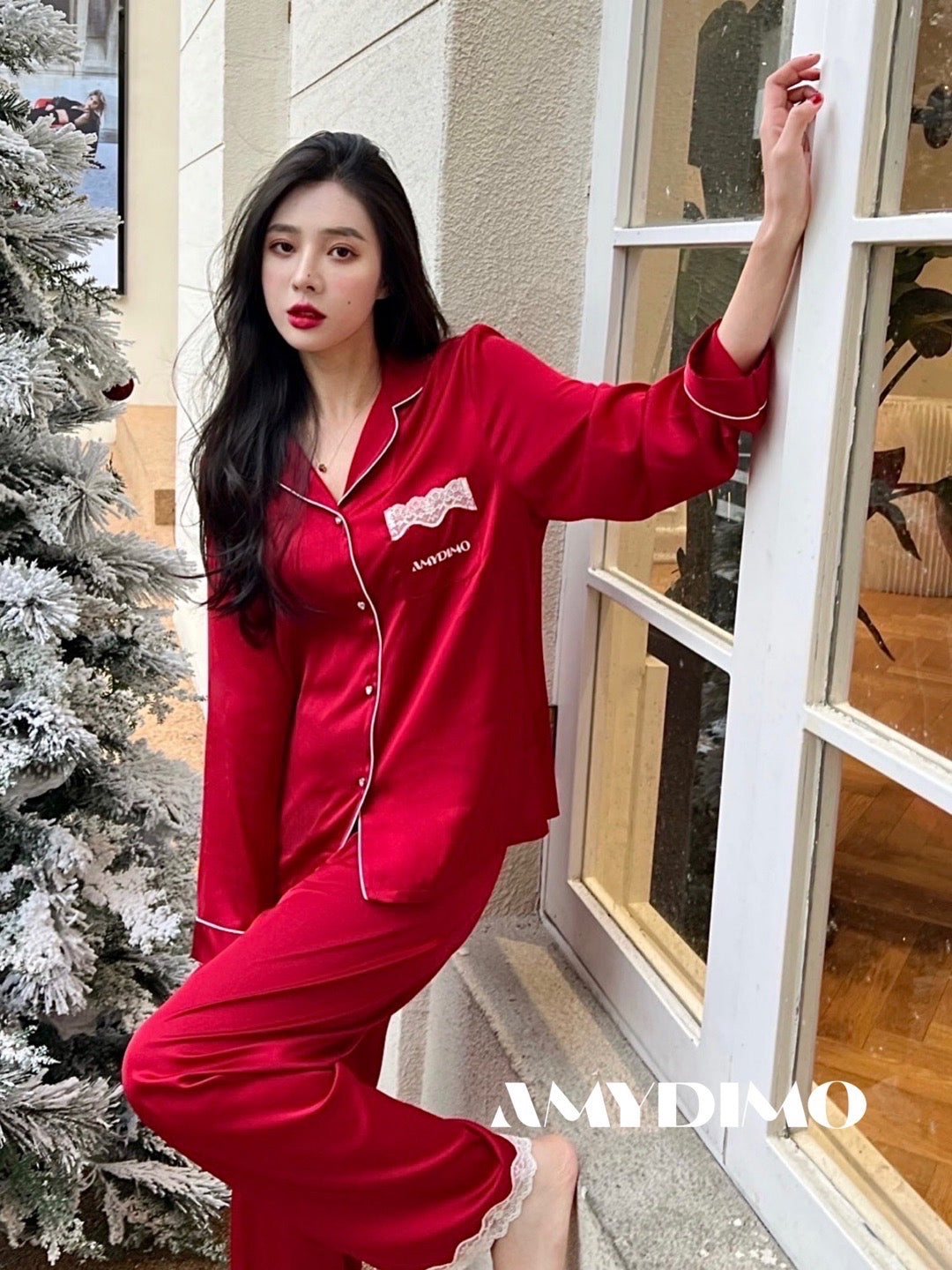 Amydimo Wedding Collection Female Pajama(Preorder)