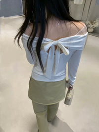 Kelly Designs Kelly Designs Fake 2pc White Top (Instock)