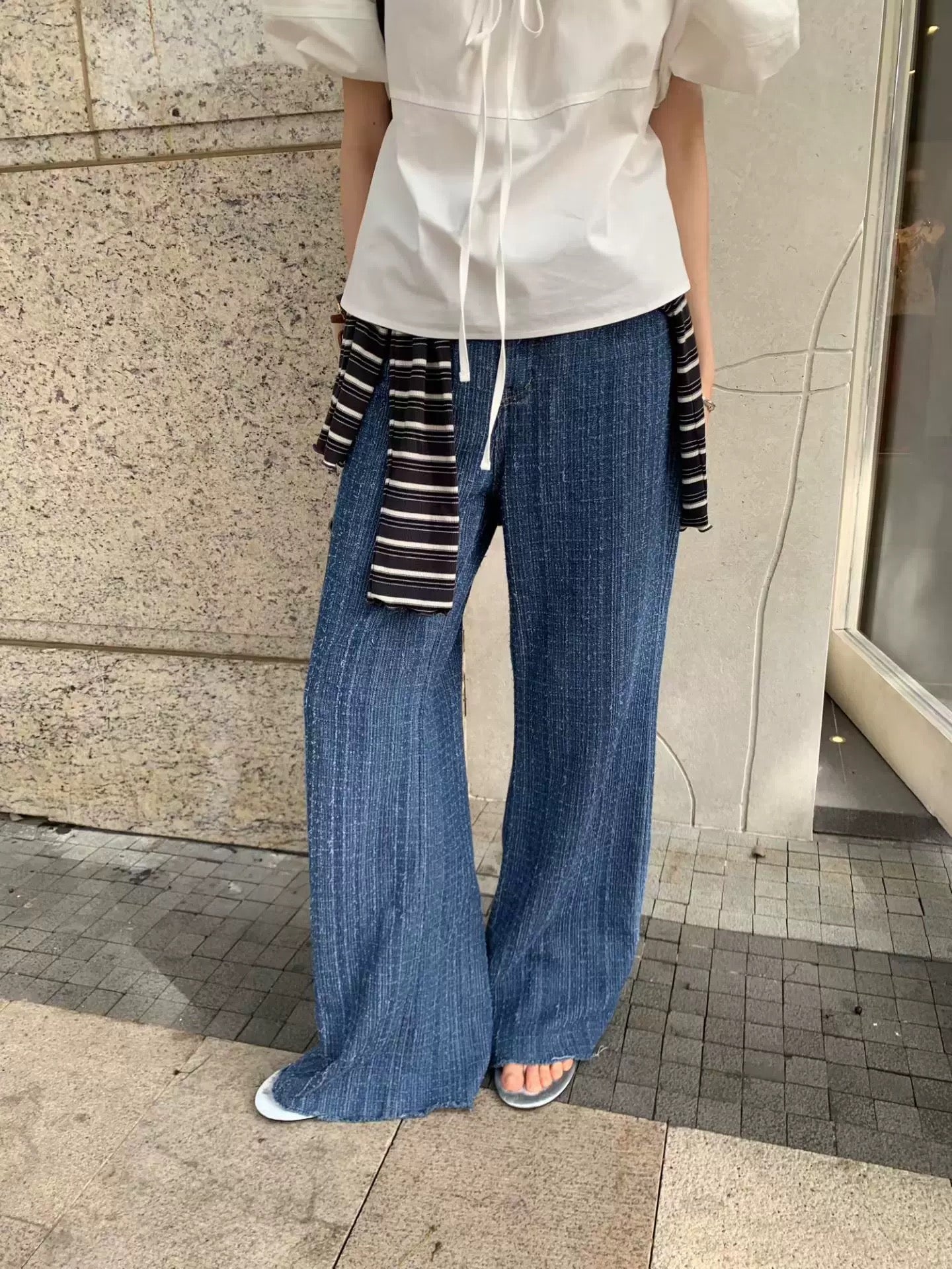 Korean APM Collection Casual Soft Jeans (Instock)