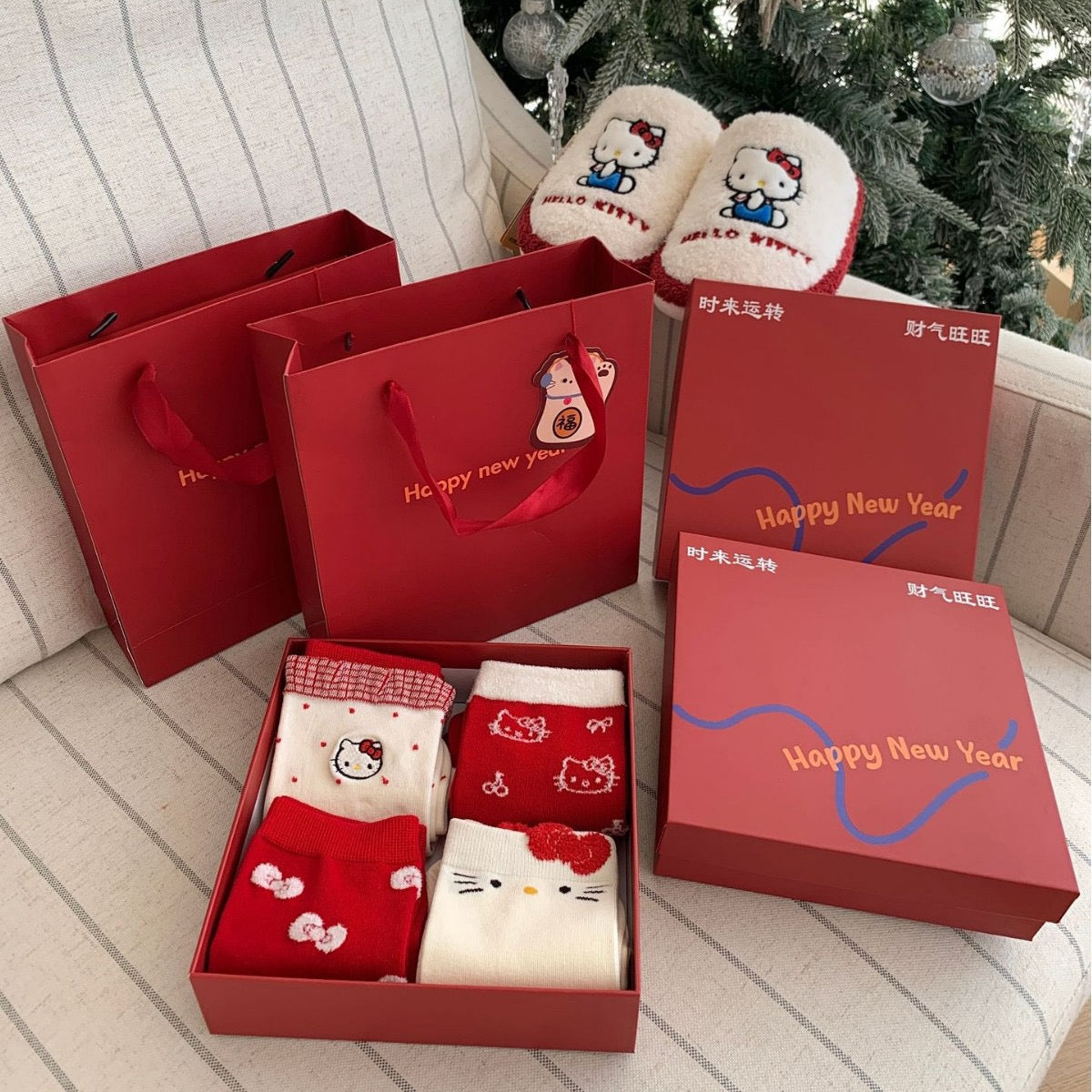 Kelly Designs New Year Socks Box Set (Instock)
