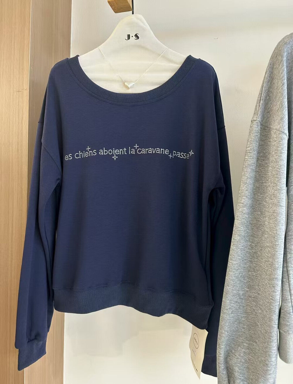 Kelly Designs 2 Colors Off Shoulder Sweater (Instock)