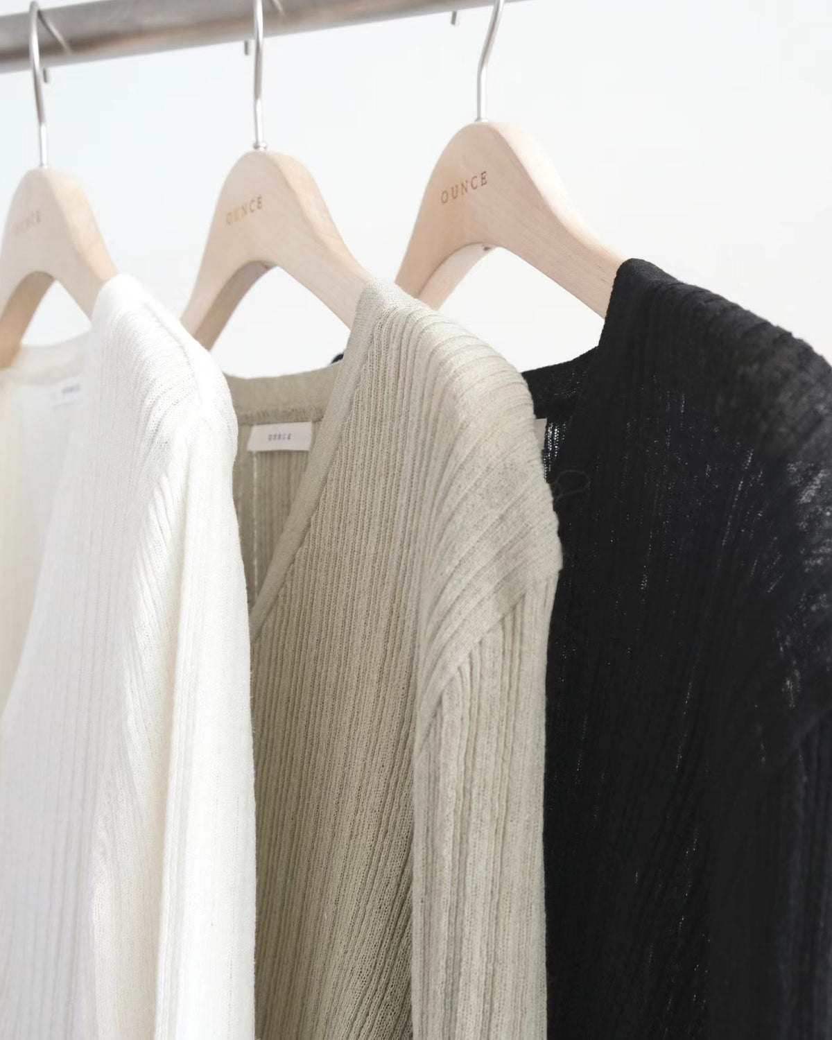 Korean APM Collection Ounce Cardigan - White (Instock)
