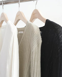 Korean APM Collection Ounce Cardigan - White (Instock)