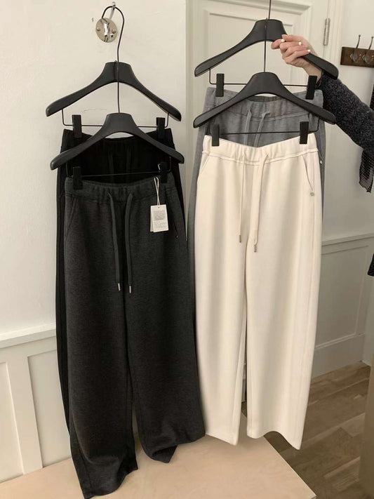 Kelly Designs silk cashmere black pants (Instock)