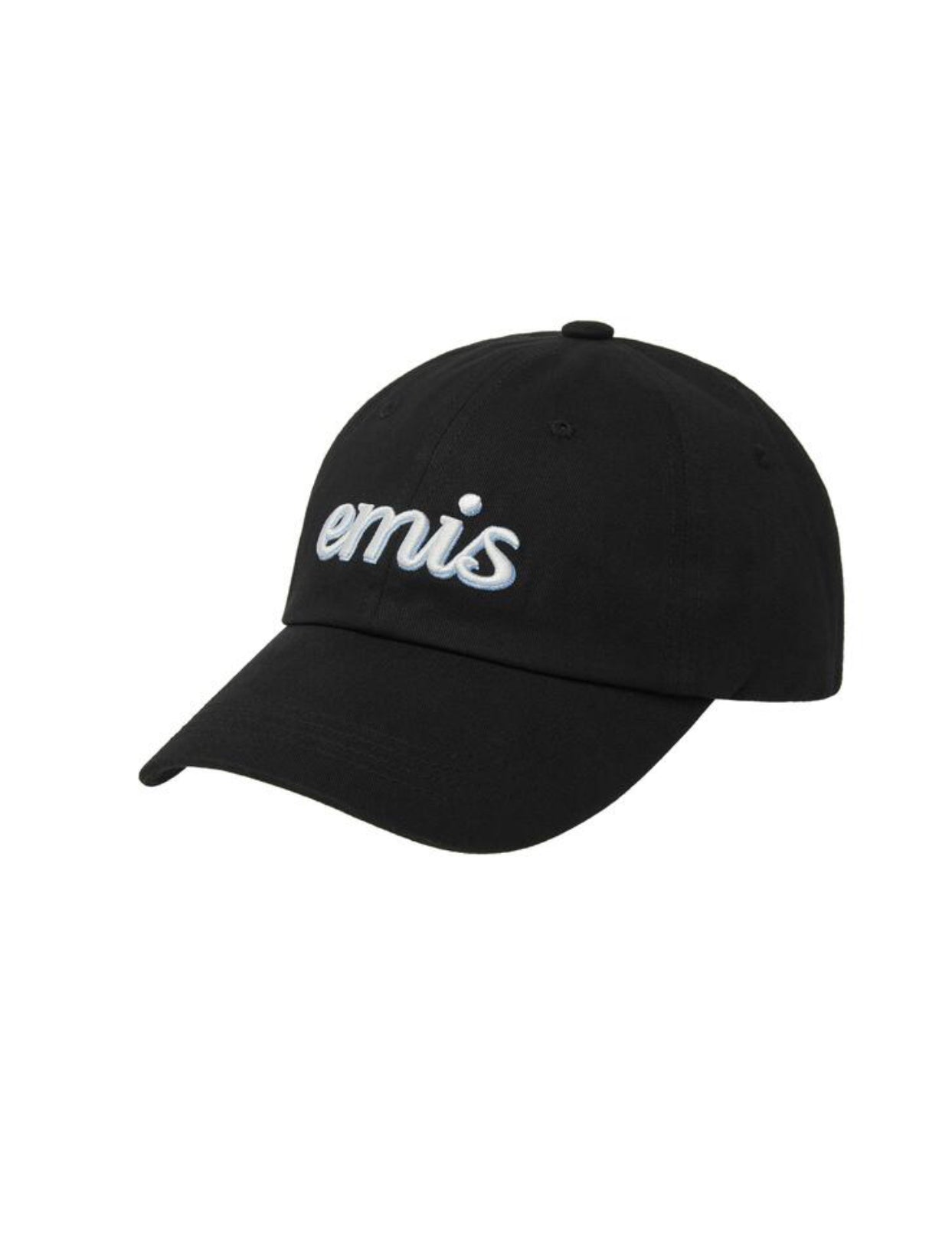 EMIS LAYERED LOGO BALL CAP-BLACK (Instock)