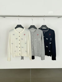Kelly Designs Fine Wool Embroidered Cardigan - 3 Colors (Instock)