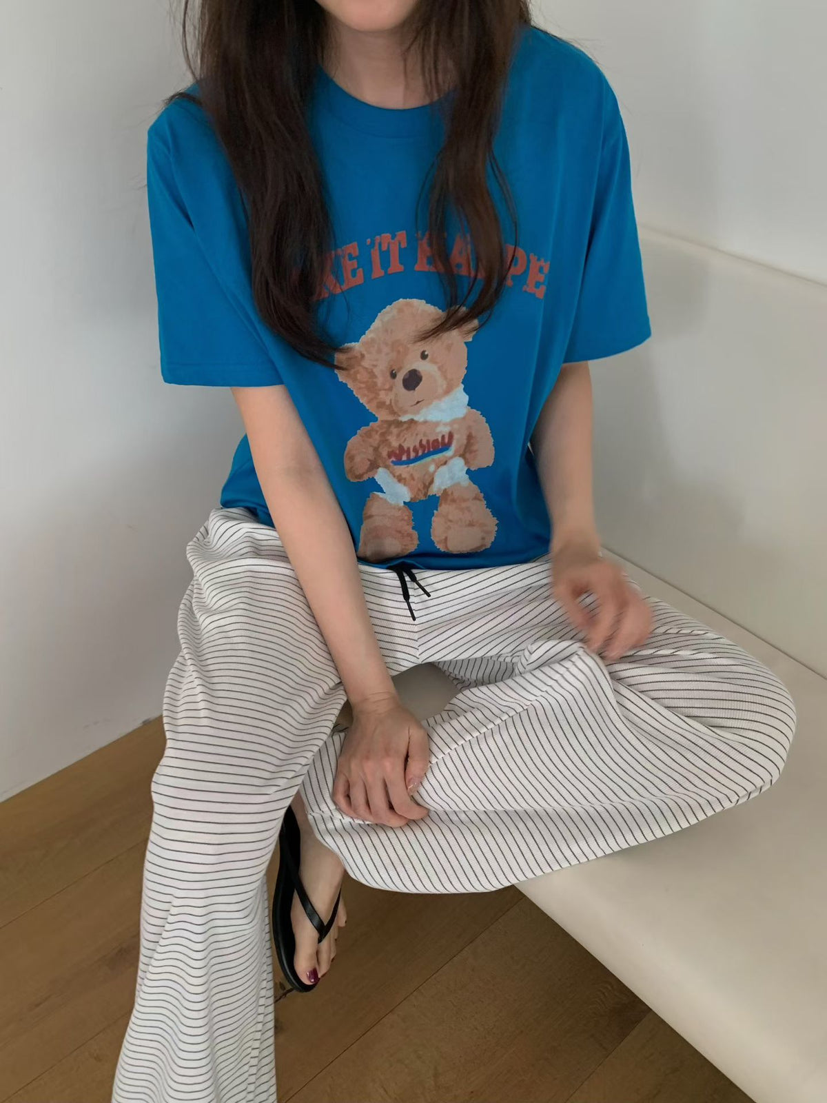 Korean APM Collection Bear Tshirt - 3 Colors (Instock)