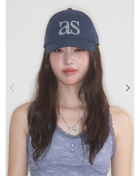 ASON Piece Stitch Ball Cap – Navy (Instock)