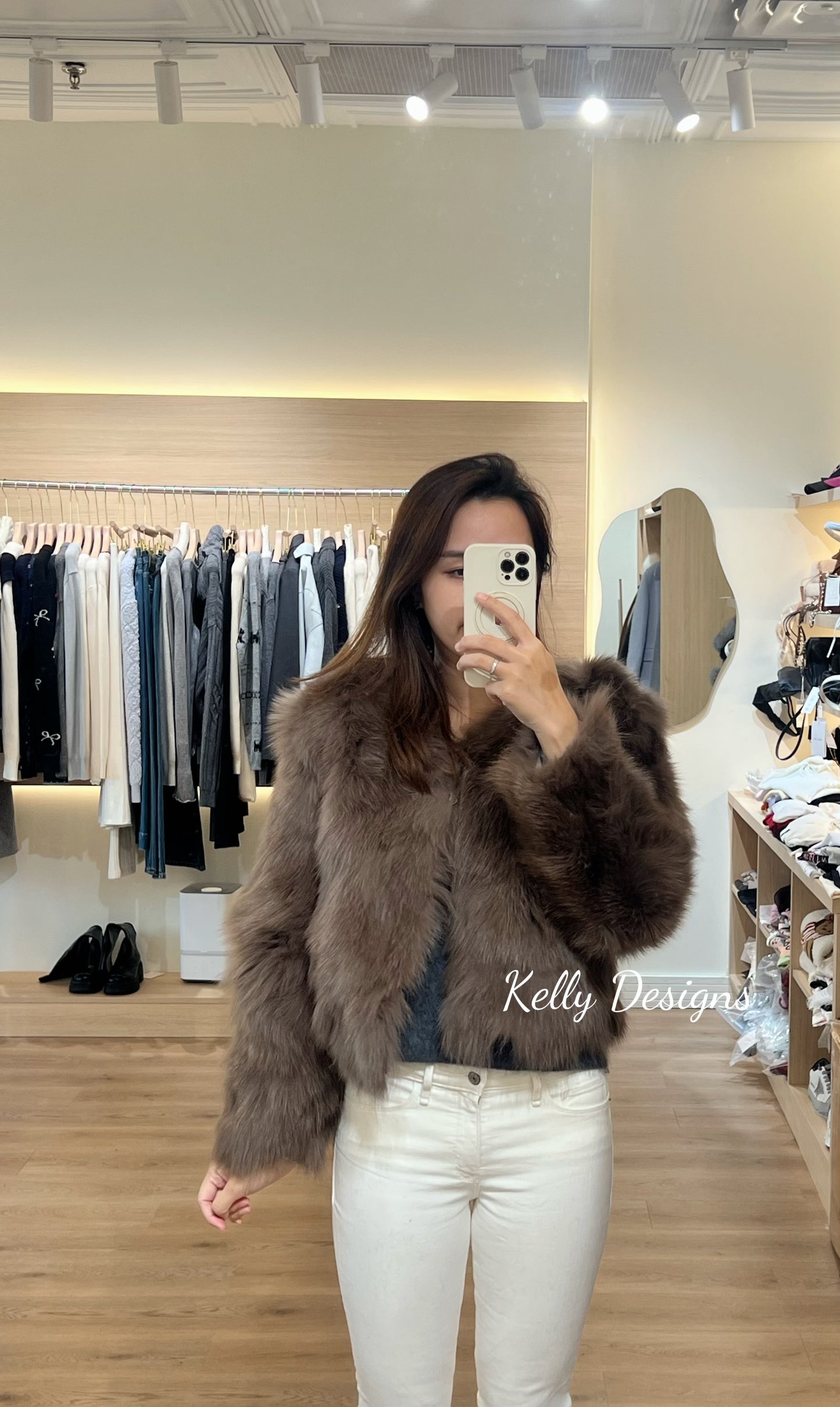 Kelly Designs Fox Fur Coco Jacket (Instock)