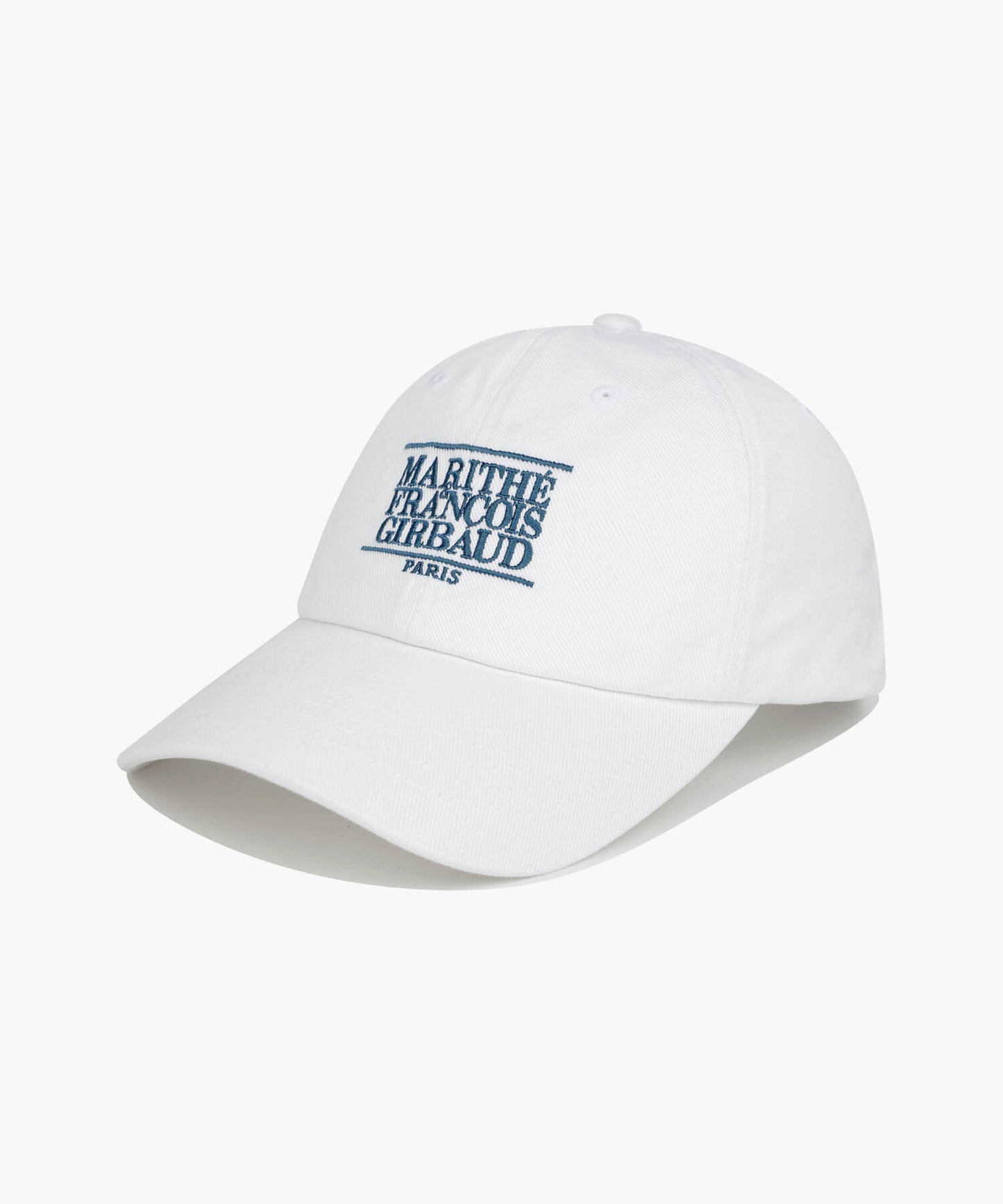 Marithe SMALL CLASSIC LOGO CAP white (Instock)