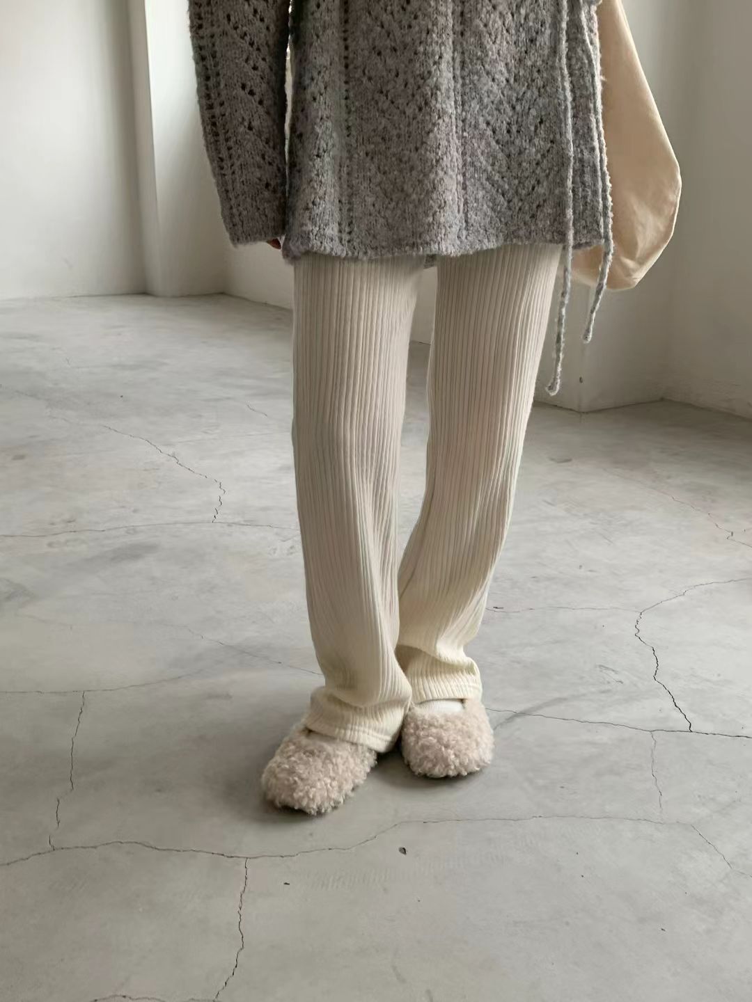 Korean APM Collection 3 colors Wool Niki Pants (Instock)