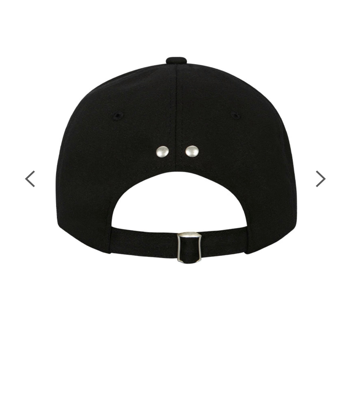 ASON Piece Stitch Ball Cap – Black (Instock)