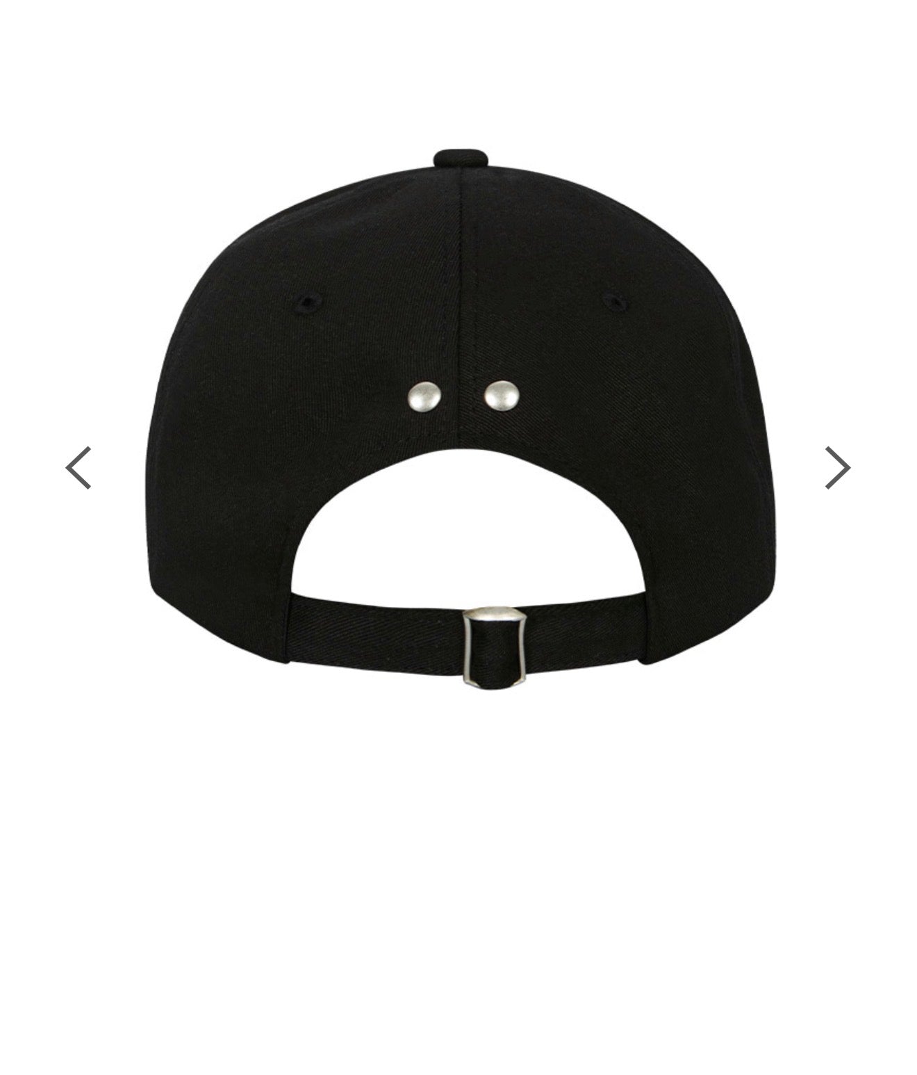 ASON Piece Stitch Ball Cap – Black (Instock)