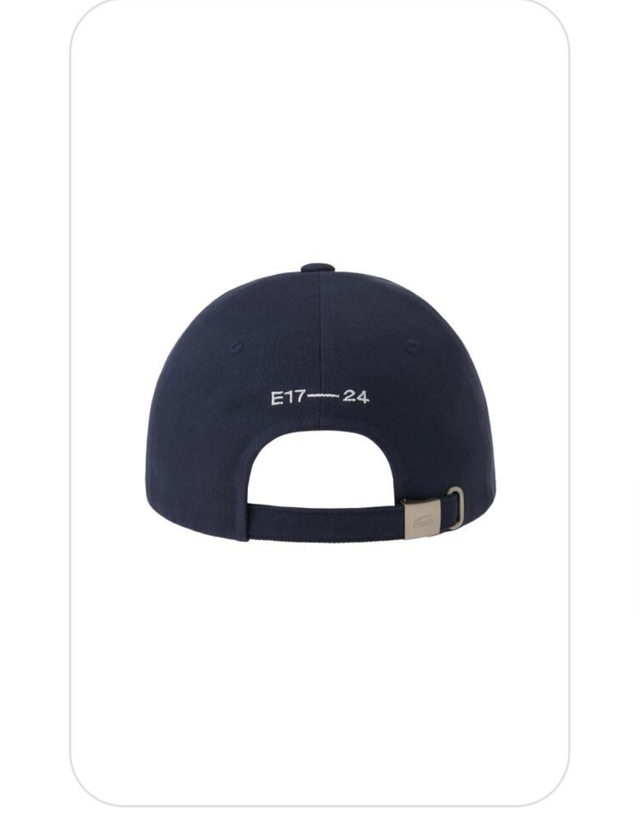 EMIS HEART WAPPEN BALL CAP-NAVY (Preorder)