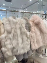 Kelly Designs Fox Fur Belly Fur Vest – Luxe Longline Fur Gilet (Instock)
