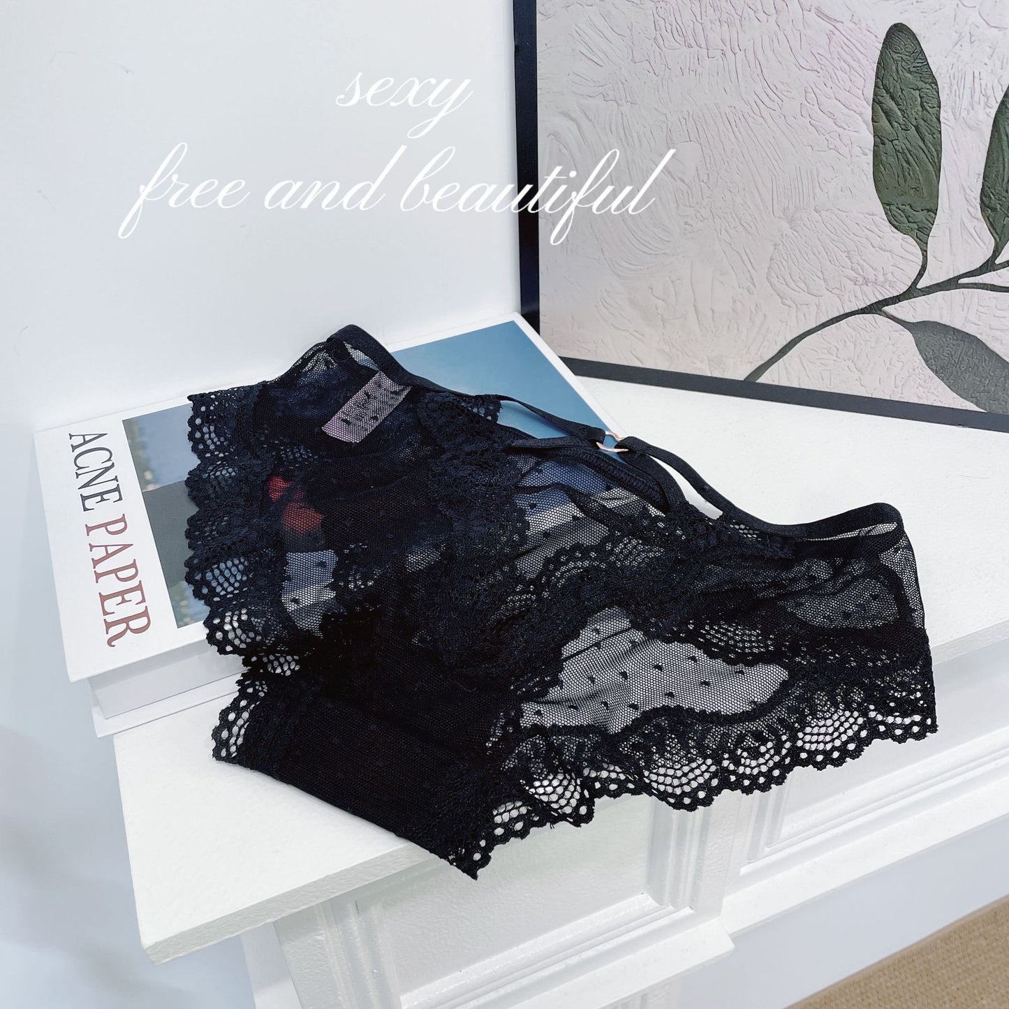 Kelly Designs Three Colors Lace Underwear(Instock)