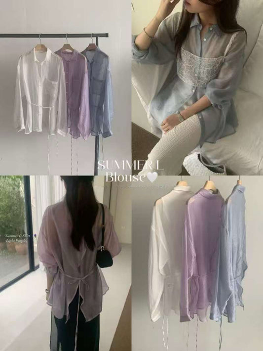 Korean APM Collection Multiple Colors Blouse (Instock)