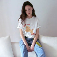 Rolarola Puppy Friends T-Shirt White (Instock)