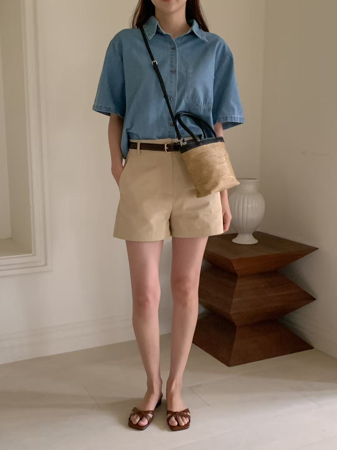 Korean APM Collection Summer Leather Bag (Instock)