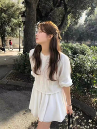 Korean APM Collection Ounce Blouse Top (Instock)