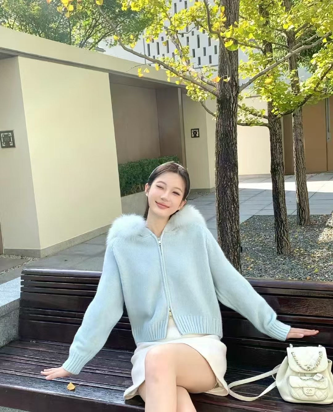 Kelly Designs 9 Colors Fox Fur Zip Up Jacket (Instock)