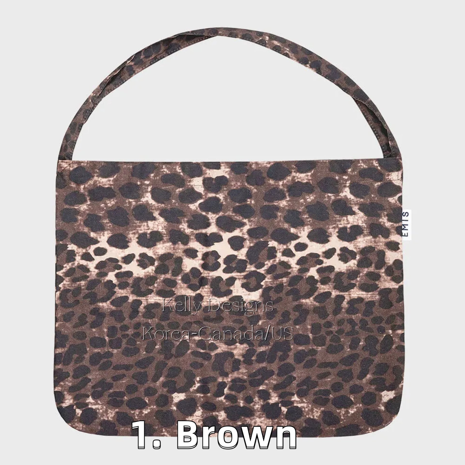EMIS Eco Bag Collection – Leopard & Paisley (Preorder)