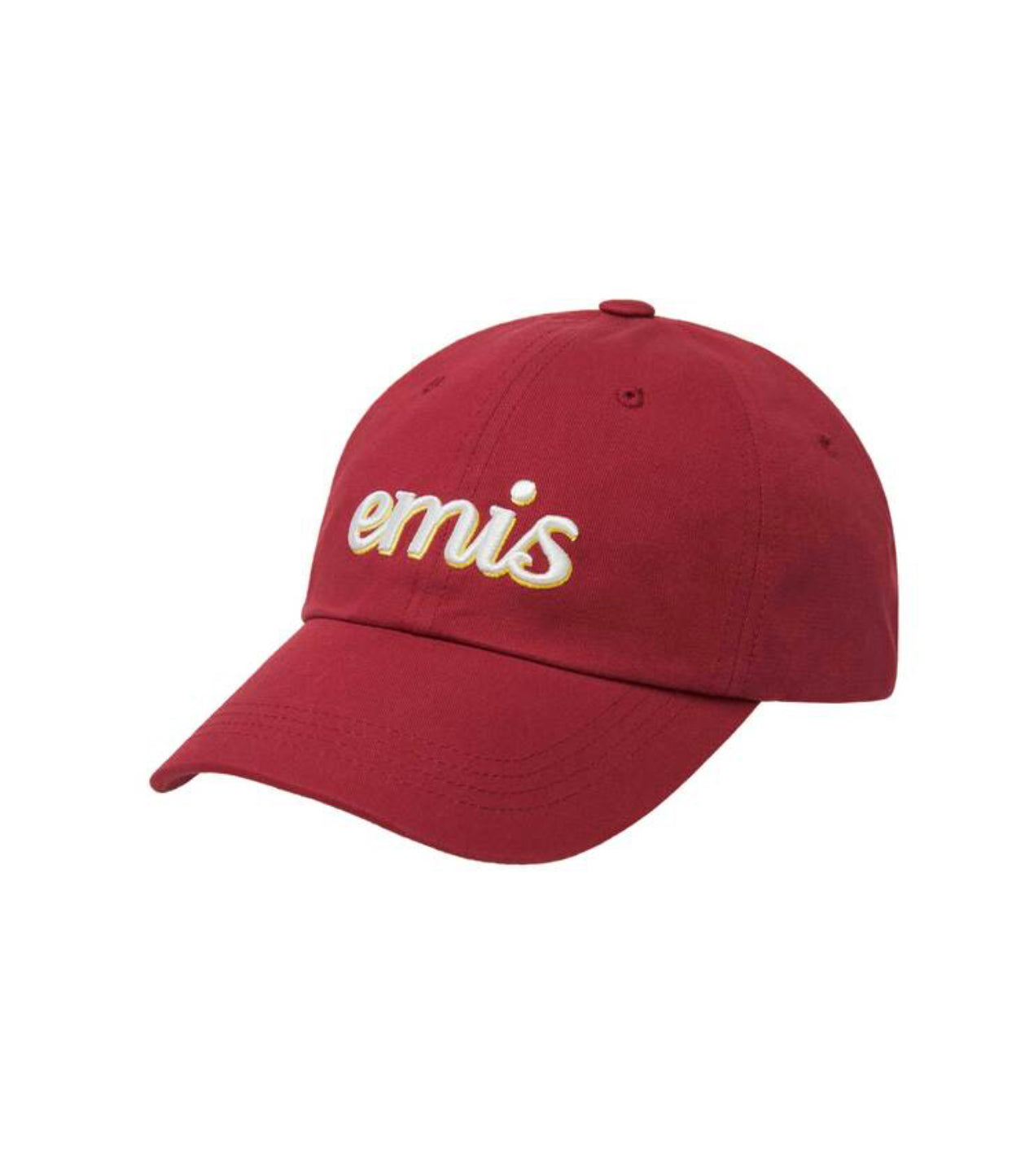 EMIS LAYERED LOGO BALL CAP-RED (Instock)