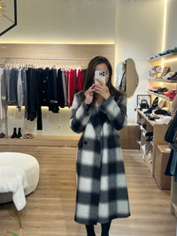 Kelly Designs Lattices Wool Coat (Instock)