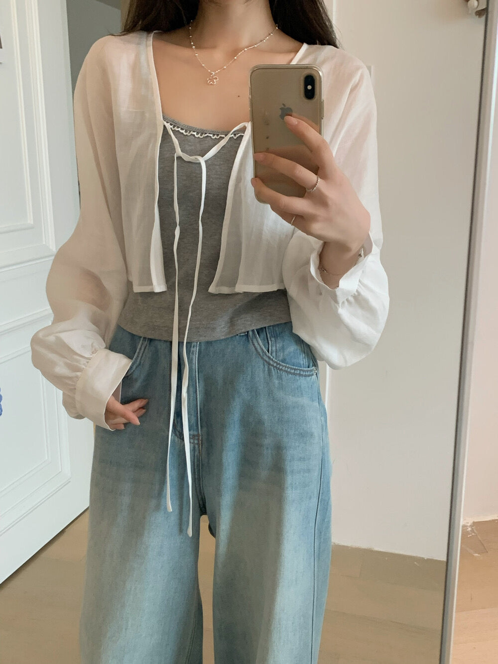 Kelly Designs Two Buttons Four Season Jeans(Instock)
