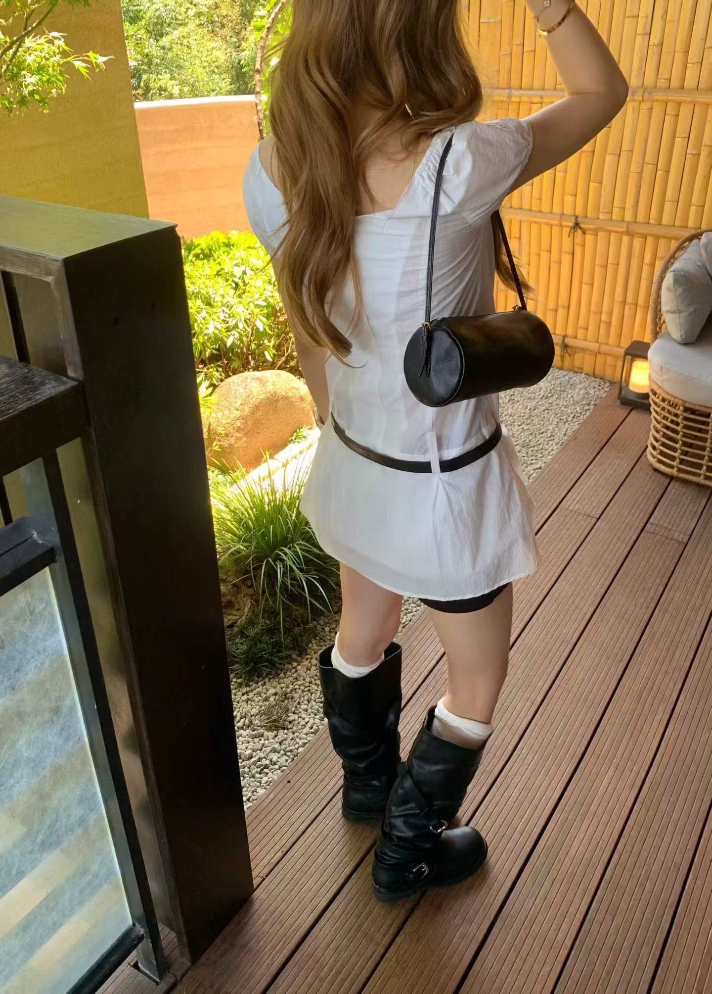 Kelly Designs Vintage Buckle Strap Mid-Calf Boots (Instock)