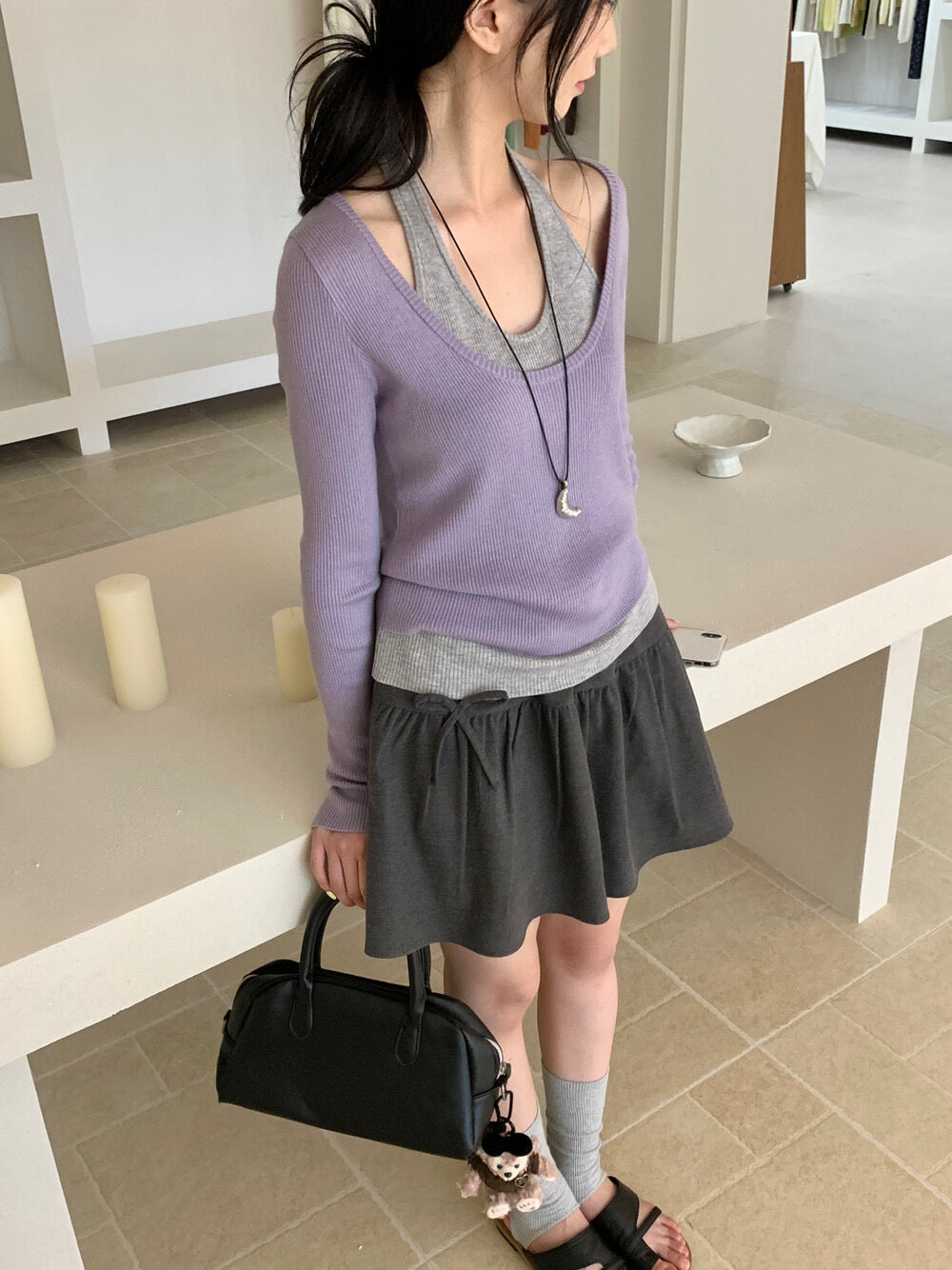 Kelly Designs 3 Colors Fake 2pcs Top (Instock)