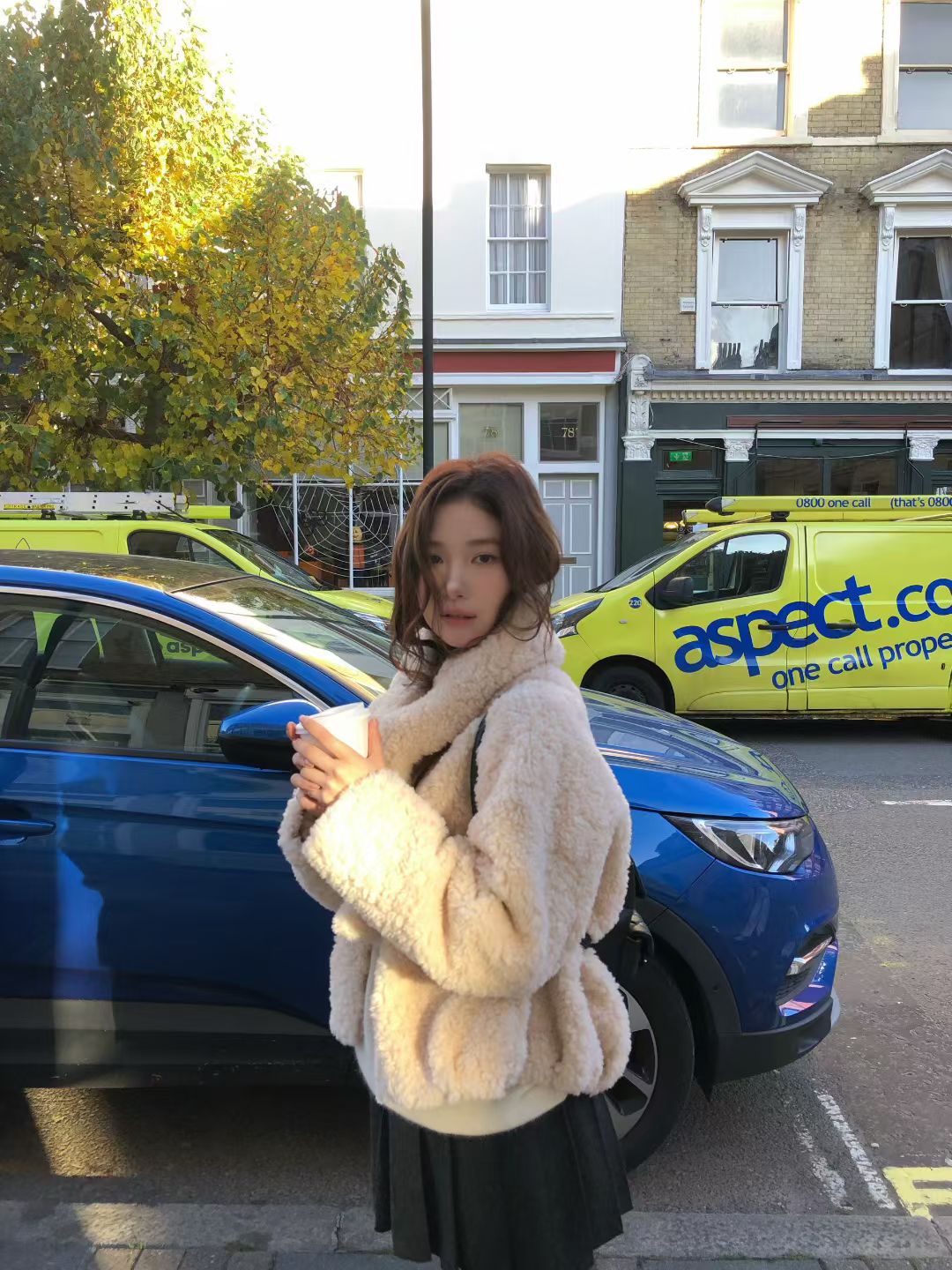 Kelly Designs Soft Touch Faux Fur Zip-Up Jacket with Scarf (Instock)