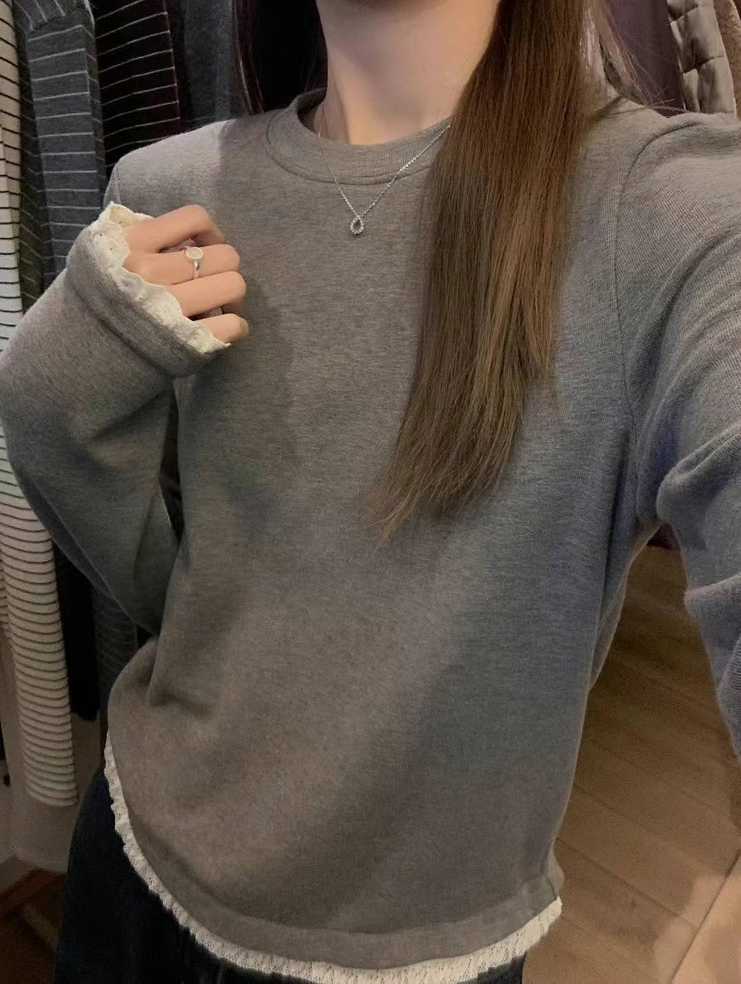 Kelly Designs Lace Layer Three Color Inner Top (Instock)