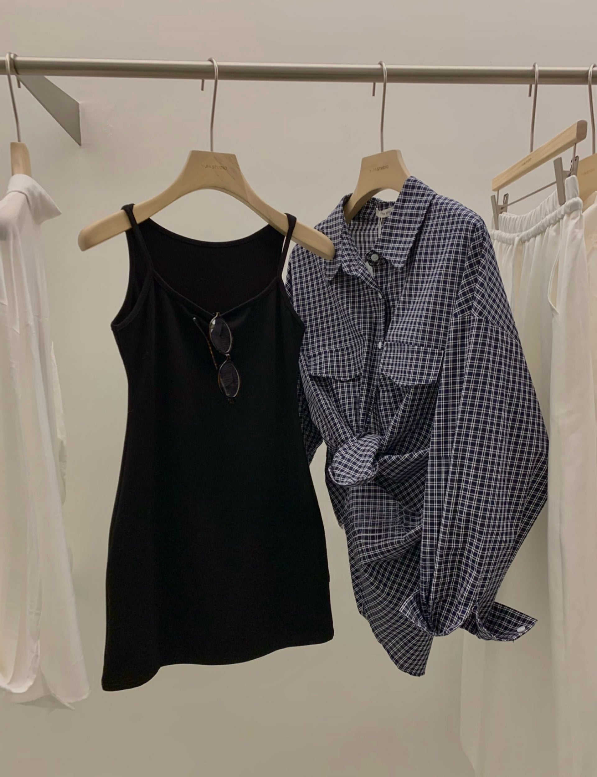 Kelly Designs Shirt & Black Dress Set (Instock)