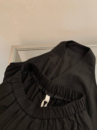 Kelly Designs 2-Piece Black Set –Top, & Long Pants (Instock)