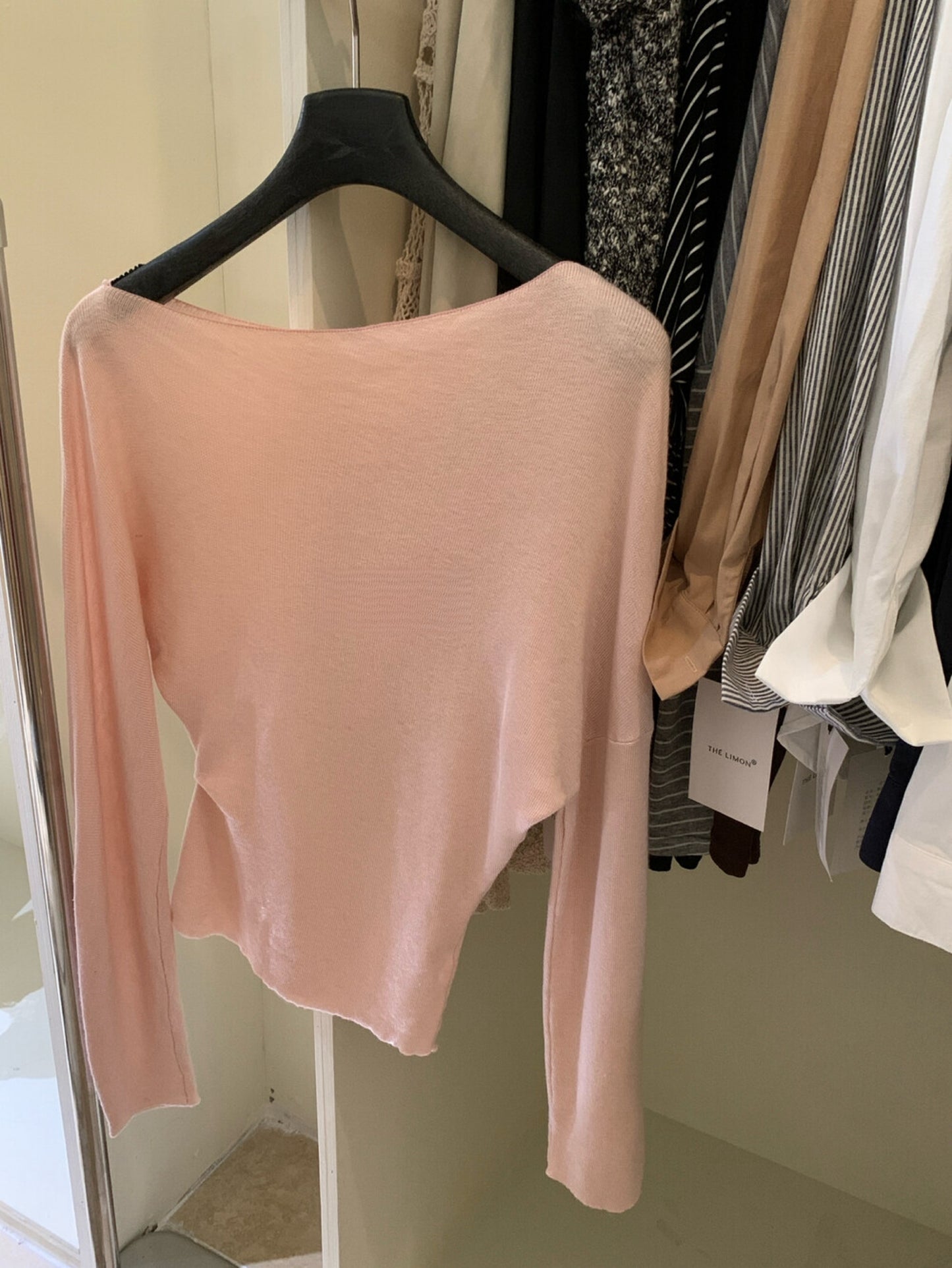 Kelly Designs multiples Colors Off-Shoulder Slim Fit Knit Top (Instock)
