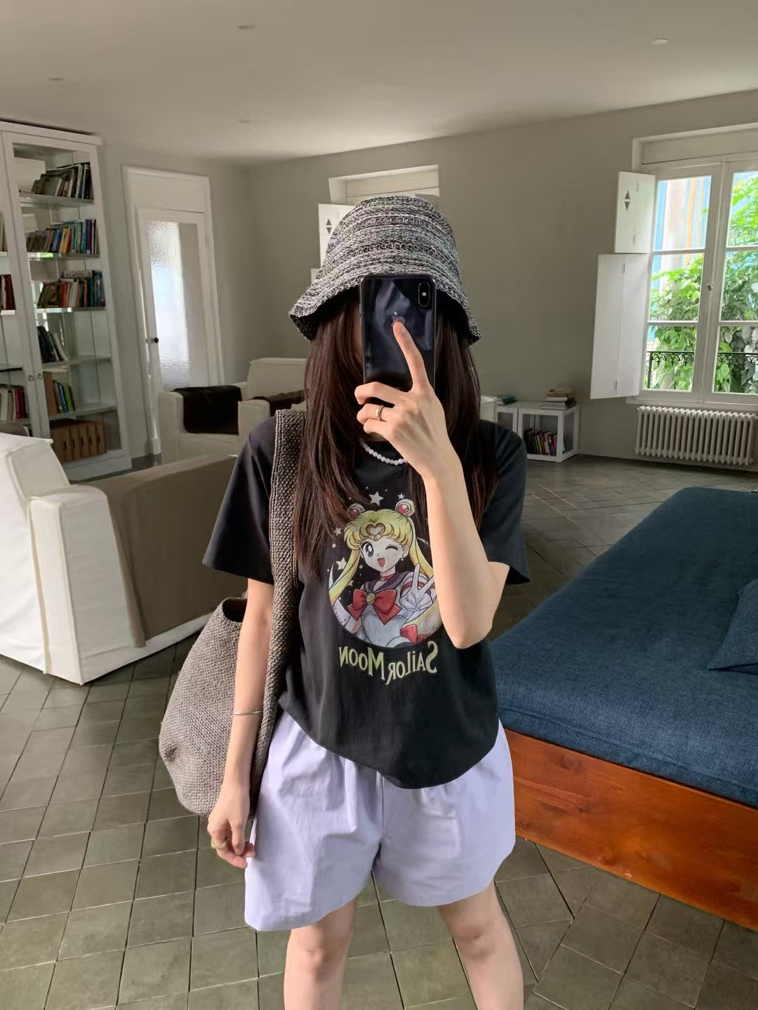 Kelly Designs Cartoons Tshirt - Charcoal (Instock)