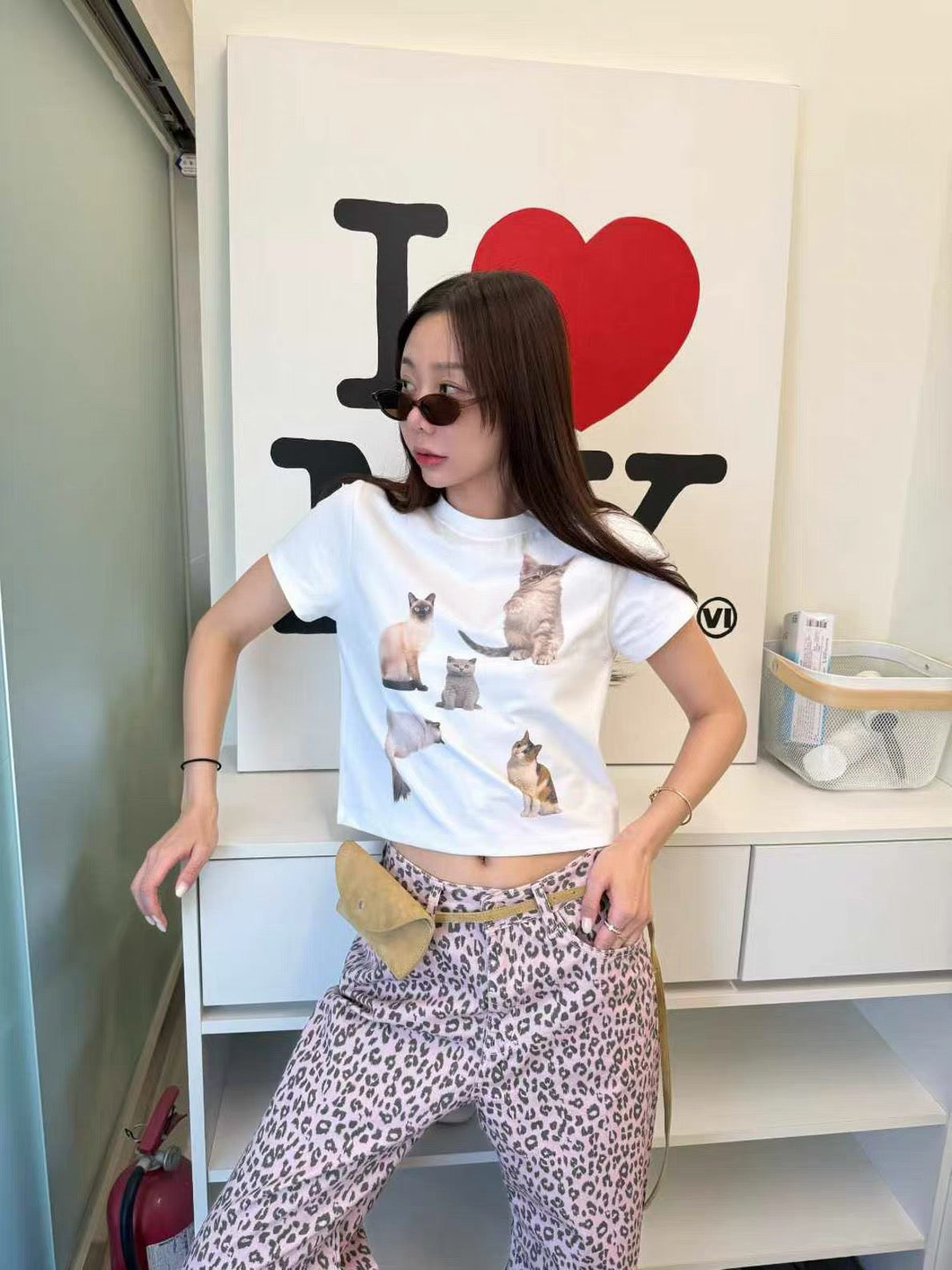 Korean APM Collection Kittens Tshirt (Instock)