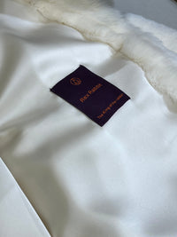 Kelly Designs Imported Rex Rabbit Fur Jacket – Ivory White | New Year Rabbit (Instock)