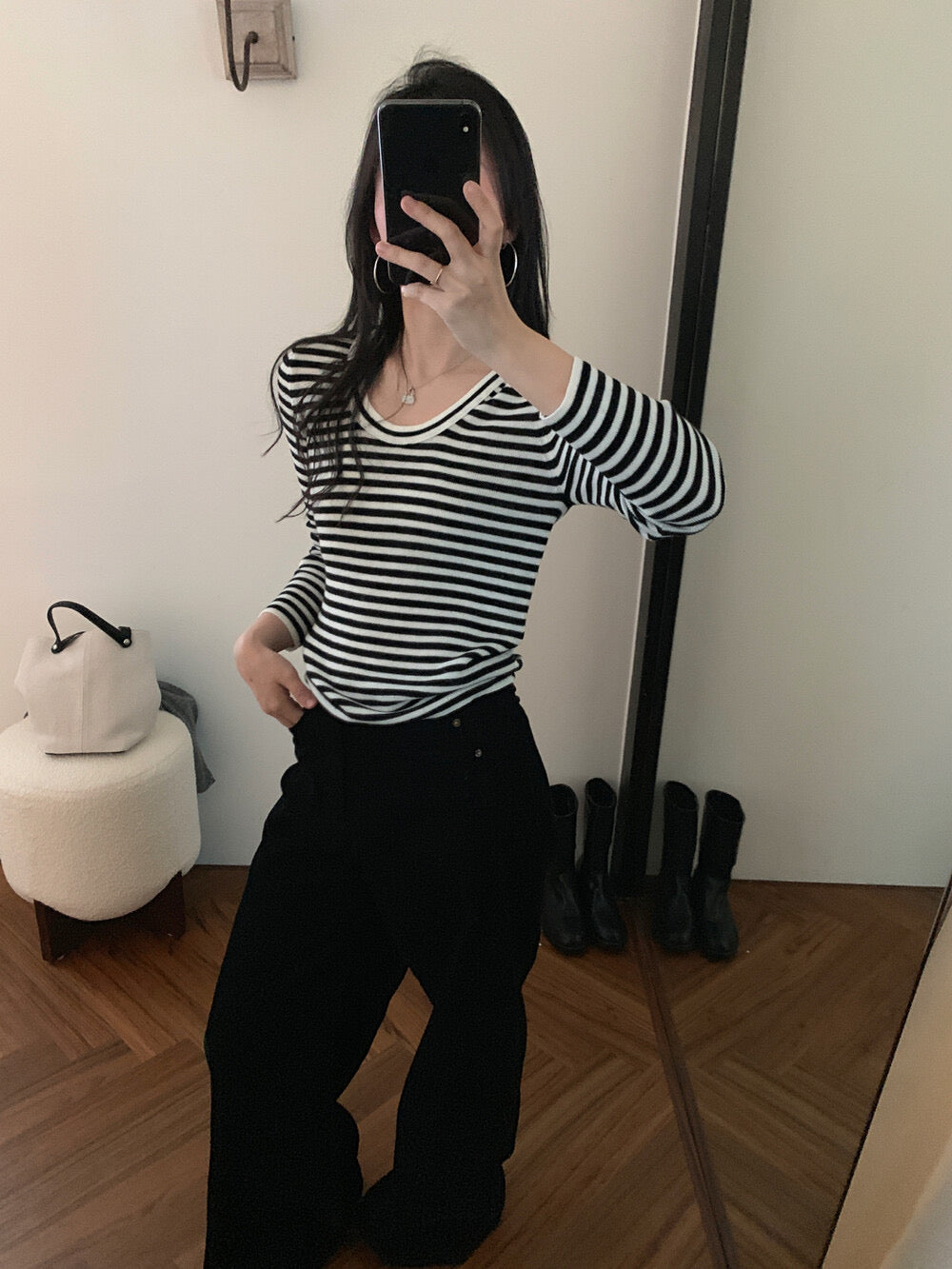 Kelly Designs Multiple Colors Big U Neck Top (Instock)