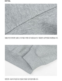 Korean Collection Loose-Fit High-Neck Sweatshirt (Instock)