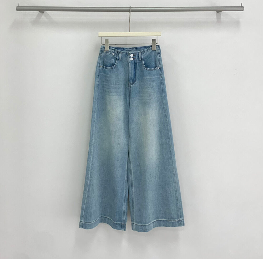 Kelly Designs Two Buttons Four Season Jeans(Instock)