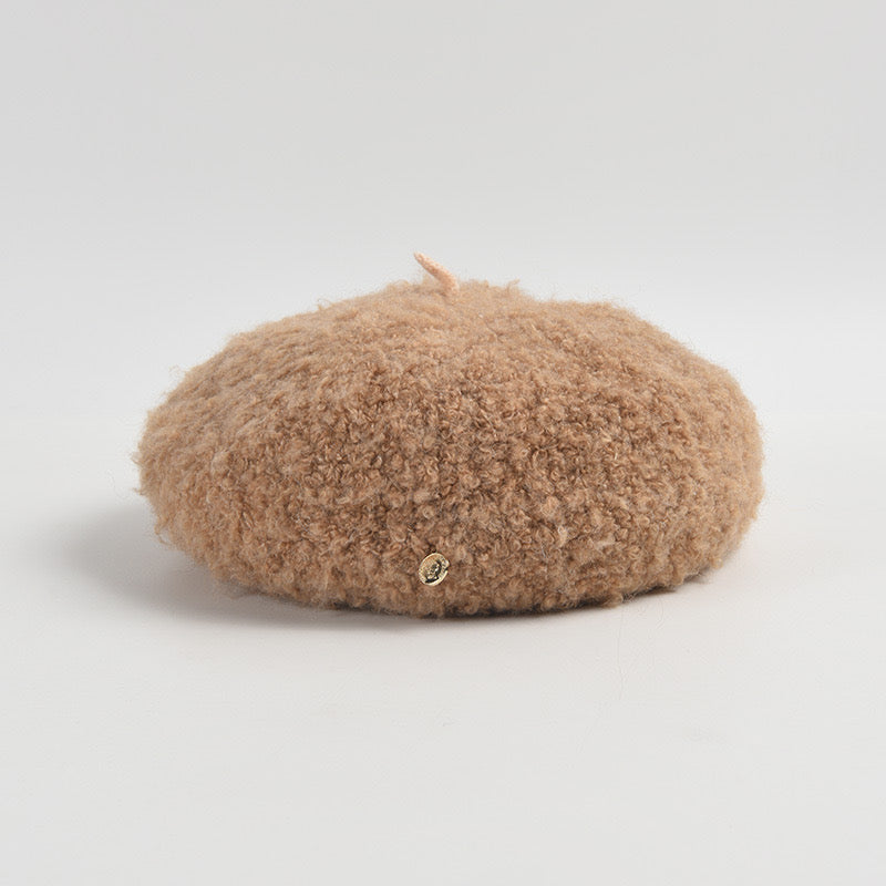 Kelly Designs Teddy Textured Beret Hat (Instock)