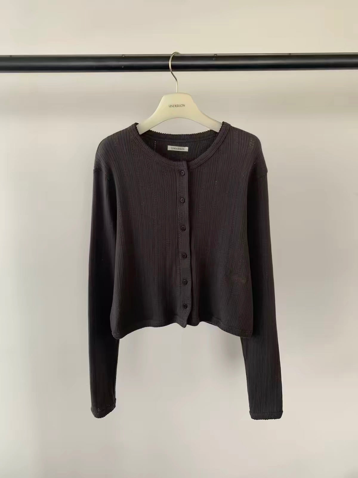Korean APM Collection Awesome Cotton Ribbed Cardigan (Instock)