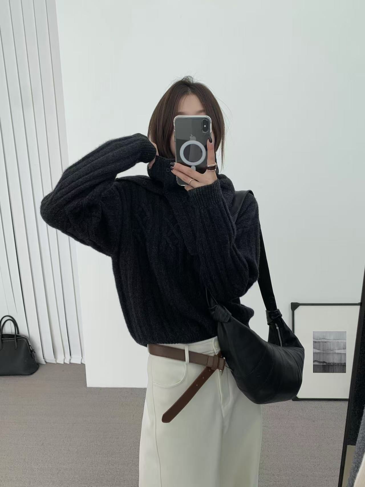 Kelly Designs Scarf&Sweatshirt Wool Set (Instock)