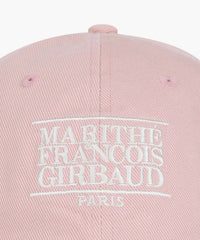 Marithe SMALL CLASSIC LOGO CAP pink (Instock)