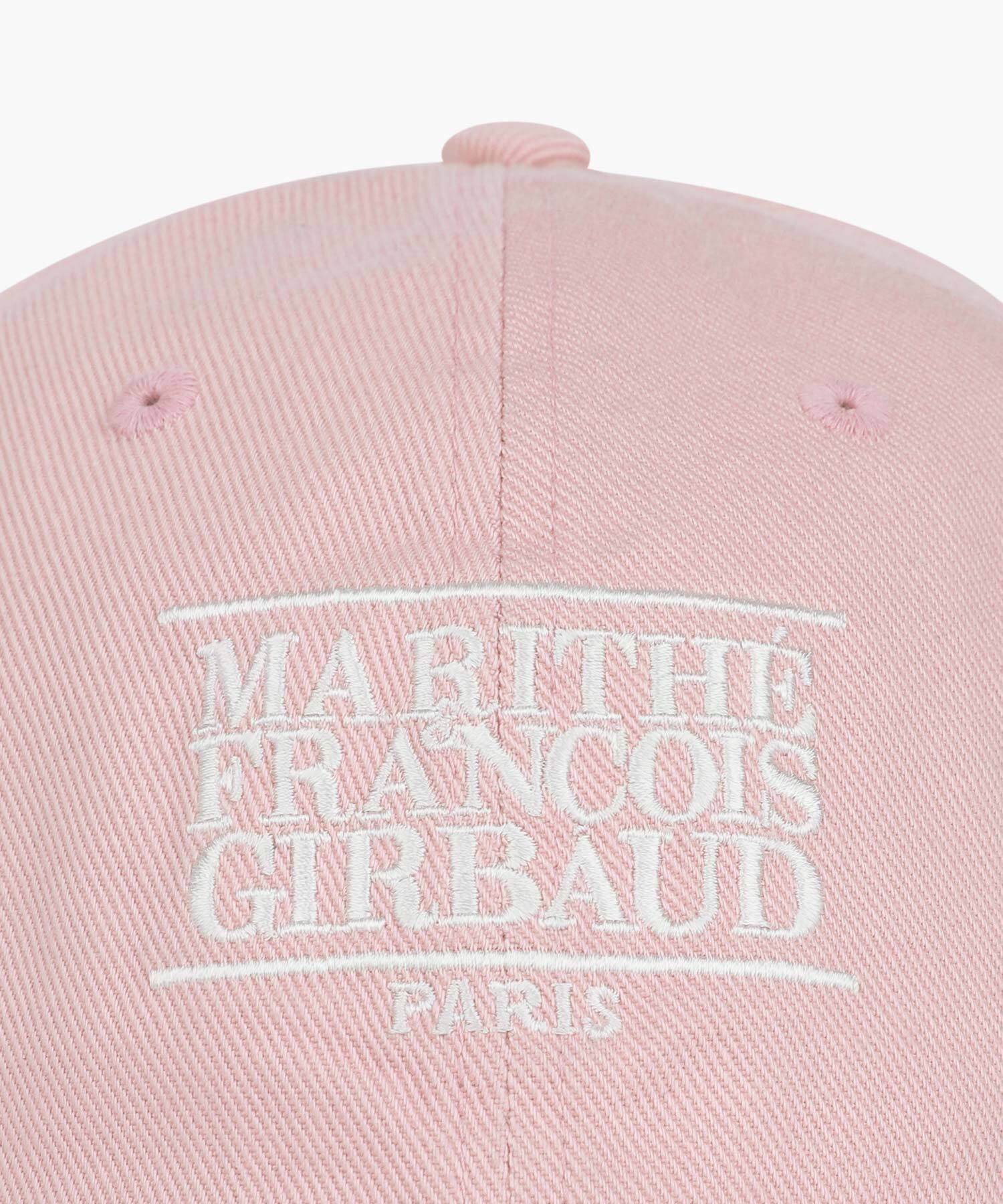 Marithe SMALL CLASSIC LOGO CAP pink (Instock)