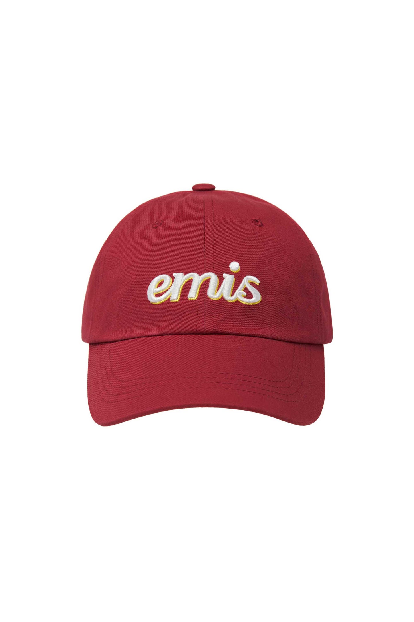 EMIS LAYERED LOGO BALL CAP-RED (Instock)