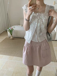 Kelly Designs White Floras Shirt (Instock)